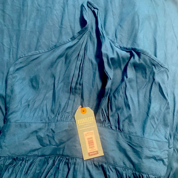 Earthbound Faux Wrap Dress - Picture 3 of 4